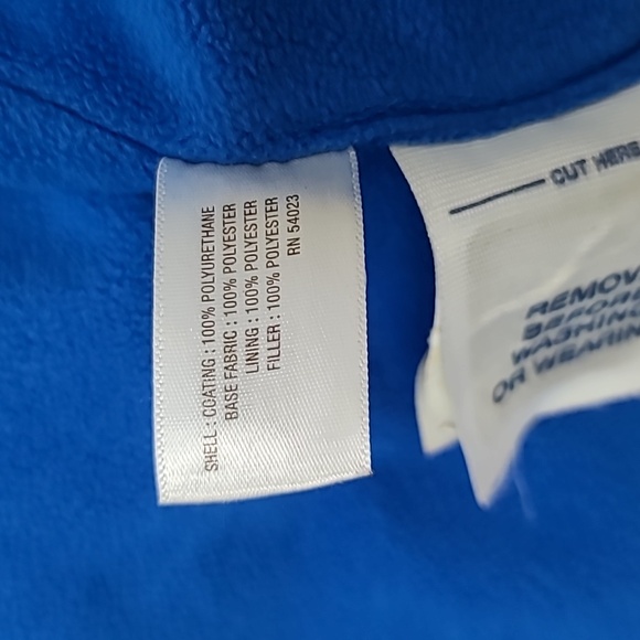 Old Navy Kids Sleeveless Quilted Puffer Vest/Jacket in Blue/Gray - Picture 12 of 17